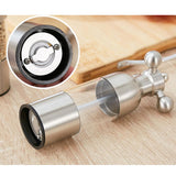 Stainless Steel Pepper Mill Pepper & Salt Grinder Manual Mill Kitchen Tool L