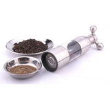 Stainless Steel Pepper Mill Pepper & Salt Grinder Manual Mill Kitchen Tool L