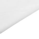 Maxbell 3pcs Stretch Cocktail Poseur Dry Bar Spandex Table Cover Cloth Decor White
