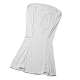 Maxbell 3pcs Stretch Cocktail Poseur Dry Bar Spandex Table Cover Cloth Decor White