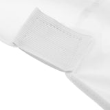 Maxbell 3pcs Stretch Cocktail Poseur Dry Bar Spandex Table Cover Cloth Decor White