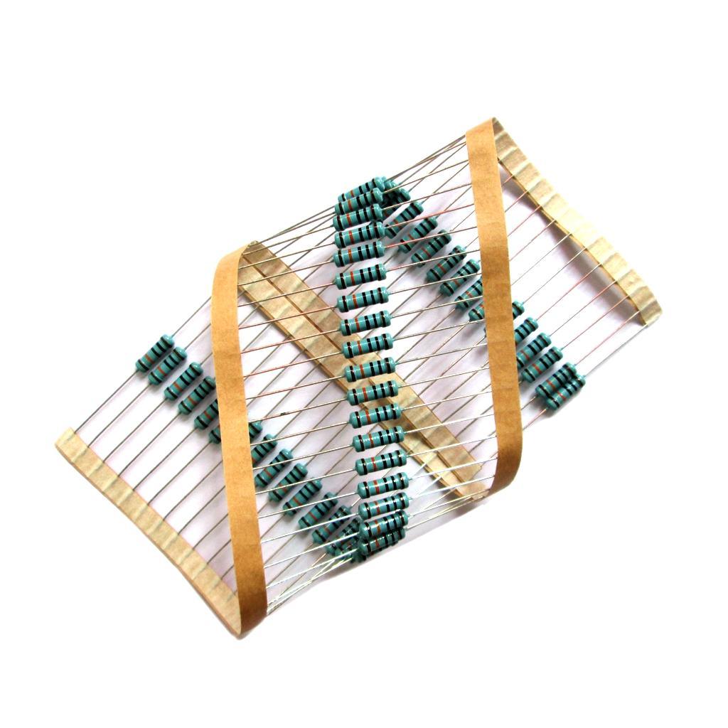 Maxbell Maxbell 50 Piece 5 Colored Rings High Precision 1% Metal Film Resistor Electronic Components