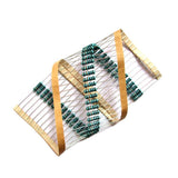 Maxbell 50 Piece 5 Colored Rings High Precision 1% Metal Film Resistor Electronic Components - Aladdin Shoppers