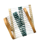 Maxbell 50 Piece 5 Colored Rings High Precision 1% Metal Film Resistor Electronic Components - Aladdin Shoppers