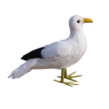 Maxbell 2Pcs Artificial Bird Feather Realistic Home Garden Decor Ornament Seagull