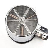 Maxbell Stainless Steel Scale Flour Sifter Cup Icing Sugar Shaker Strainer Sieve - Aladdin Shoppers