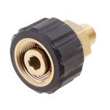 Maxbell Male 1/4 To Female M22x1.5 Socket 14mm Hole Brass Pressure Washer Fitting - Aladdin Shoppers