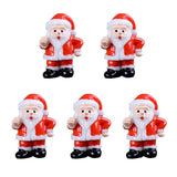 Maxbell 10x Fairy Garden Miniature Craft Micro Landscape Ornament Decor Santa Claus