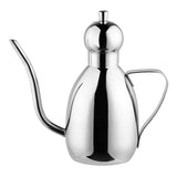 Stainless Steel Oil Can Drizzly Cruet Bottle Dispenser with Drip  0.35L