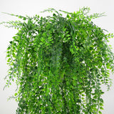 Maxbell 7Pcs Artificial Weeping Ivy Vine Monstera Leaves Hanging Decor
