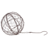 Maxbell 2pcs Retro Iron Moon Shape Succulent Pot Metal Hanging Planter Plant Holder