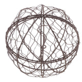 Maxbell 3Pcs 15cm Iron Ball Shape Succulent Pot Metal Hanging Planter Plant Holder