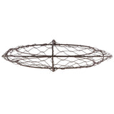 Maxbell 2pcs Retro Iron Moon Shape Succulent Pot Metal Hanging Planter Plant Holder