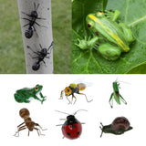 100 Pieces Realistic Bee Insect Pot Hangers Fridge Magnet Home Garden Decor
