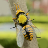 100 Pieces Realistic Bee Insect Pot Hangers Fridge Magnet Home Garden Decor