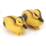 Maxbell 5Pcs Baby Duckings Floating Decoy Ducks Mallard Plastic Ornament Pond