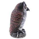 Maxbell 3Pcs Owl Falcon Decoy Statue Yard Garden Crow Scarecrow Outdoor Deterrent