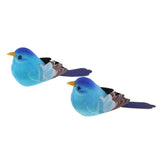 Maxbell 20 Pcs Artificial Realistic Decor Fake Bird Simulation Home Ornament Birds