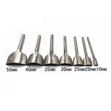 Maxbell 4pcs Round Quarter Leather Craft Strap Belt Walllet End Cutter Punch Tool