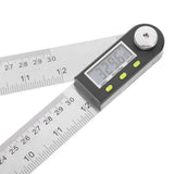Maxbell Digital Electronic Angle Finder Goniometer Measuring Tool Gauge Ruler 300mm - Aladdin Shoppers