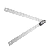 Maxbell Digital Electronic Angle Finder Goniometer Measuring Tool Gauge Ruler 300mm - Aladdin Shoppers