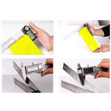 Maxbell Digital Electronic Angle Finder Goniometer Measuring Tool Gauge Ruler 300mm - Aladdin Shoppers