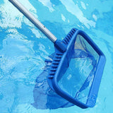 Maxbell 2x Swimming Pool Spa Cleaning Leaf Skimmer Net & 1m Aluminum Telescopic Pole