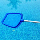 Maxbell Swimming Pool Spa Cleaning 12" Leaf Skimmer Net Aluminum Telescopic Pole 39"