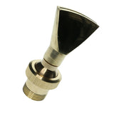 Maxbell 2Pcs Brass Fan Shape Fountain Nozzle Spring Sprinkler Spray Head Pond Garden
