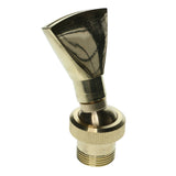Maxbell 2Pcs Brass Fan Shape Fountain Nozzle Spring Sprinkler Spray Head Pond Garden