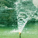 Maxbell 2Pcs Brass Fan Shape Fountain Nozzle Spring Sprinkler Spray Head Pond Garden