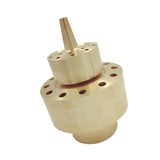 Maxbell 3Pcs Brass 2-Layer Column Fountain Nozzle Set Sprinkler Sprink Spray Pond