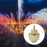Maxbell 3Pcs Brass 2-Layer Column Fountain Nozzle Set Sprinkler Sprink Spray Pond