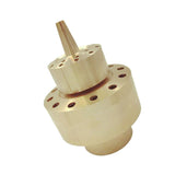 Maxbell 3Pcs Brass 2-Layer Column Fountain Nozzle Set Sprinkler Sprink Spray Pond
