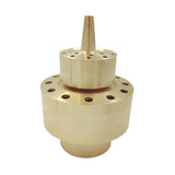 Maxbell 3Pcs Brass 2-Layer Column Fountain Nozzle Set Sprinkler Sprink Spray Pond
