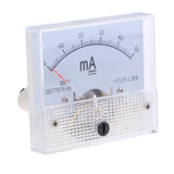 2xDC Ammeter Analog Panel Amp Meter Current Gauge Pointer Type 0-30mA 0-50mA