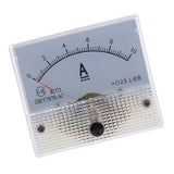 2Pcs DC Ammeter Analog Panel Amp Meter Current Gauge Pointer Type 0-10A 0-5A