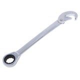 Maxbell Alloy Multi-size Dual-Use Ratchet Spanner Double Offset Ring Wrench 4# - Aladdin Shoppers
