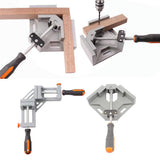 Maxbell Corner Clamp Right Angle Clamp Woodworking Vice Metal Welding Single Handle - Aladdin Shoppers