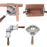Maxbell Corner Clamp Right Angle Clamp Woodworking Vice Metal Welding Single Handle - Aladdin Shoppers