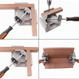 Maxbell Corner Clamp Right Angle Clamp Woodworking Vice Metal Welding Single Handle - Aladdin Shoppers