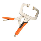 Maxbell C Clamp Vise Grip Locking Regular Tip Multi Pincers Tongs Forceps 6/11 Inch