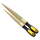 Maxbell Wood Carving Tools Files Flat Steel File Carpenter Tools Pointed Rasp 4'' - Aladdin Shoppers
