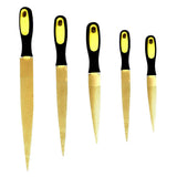 Maxbell Wood Carving Tools Files Flat Steel File Carpenter Tools Pointed Rasp 4'' - Aladdin Shoppers