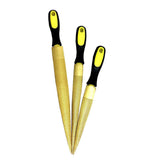 Maxbell Wood Carving Tools Files Flat Steel File Carpenter Tools Pointed Rasp 6'' - Aladdin Shoppers