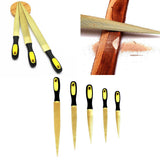 Maxbell Wood Carving Tools Files Flat Steel File Carpenter Tools Pointed Rasp 6'' - Aladdin Shoppers
