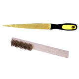 Maxbell Wood Carving Tools Files Flat Steel File Carpenter Tools Pointed Rasp 6'' - Aladdin Shoppers