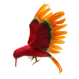Maxbell Simulation Feathered Flying Birds Taxidermy Home Garden Decor Ornament red - Aladdin Shoppers