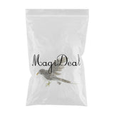 Maxbell Simulation Feathered Flying Birds Taxidermy Home Garden Decor Ornament grey - Aladdin Shoppers