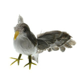 Maxbell Simulation Feathered Flying Birds Taxidermy Home Garden Decor Ornament grey - Aladdin Shoppers